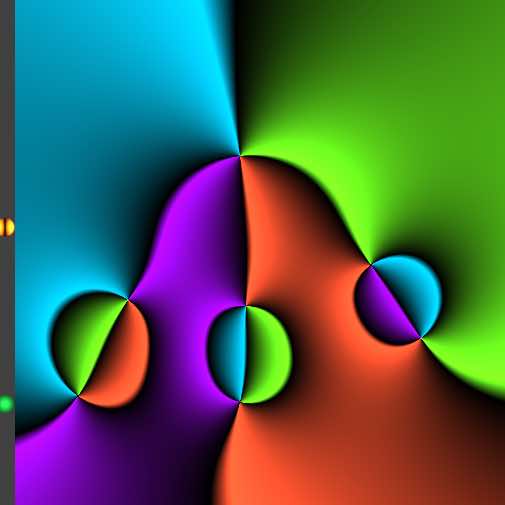 complex function depiction; cherry shape